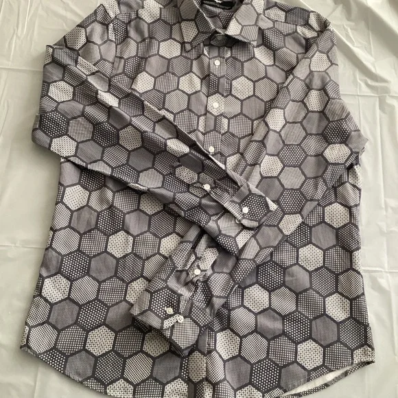 The Dark Knight Joker’s Hexagon Shirt – Halloween Costume/Fancy Dress – Size XL - Picture 5 of 7